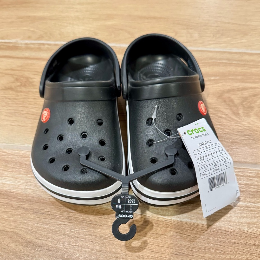 Crocs Kids Classic Clog - Black